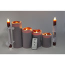 Home Reflections 6pc Ultimate Flameless Candle Set-Plum