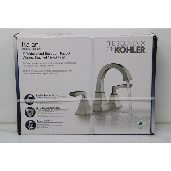 Kohler Kallan K-R24056-4D-BN Widespread Bathroom Sink Faucet