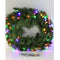 Bethlehem Lights 24" Overlit Wreath w/ Color Flip LEDs-Green