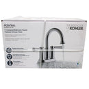 Kohler R21546-4D-CP Aderlee Centerset Bathroom Sink Faucet Chrome