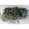 Home Reflections 9' Flocked Fairy Light Color Flip Garland