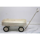 Indoor/Outdoor 15" Antiqued Metal Wagon by Valerie-Ivory