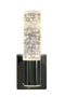 Allen + Roth Dunwynn 4.375-In 1-Light Chrome LED Modern/Contemporary Vanity Light Bar