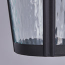 Allen + Roth Dashwood 1-Light 18.5-In Black Integrated Outdoor Wall Light