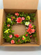Melrose Cosmos Floral & Berry Twig Wreath 27"D